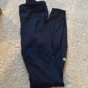 Navy lululemon leggings